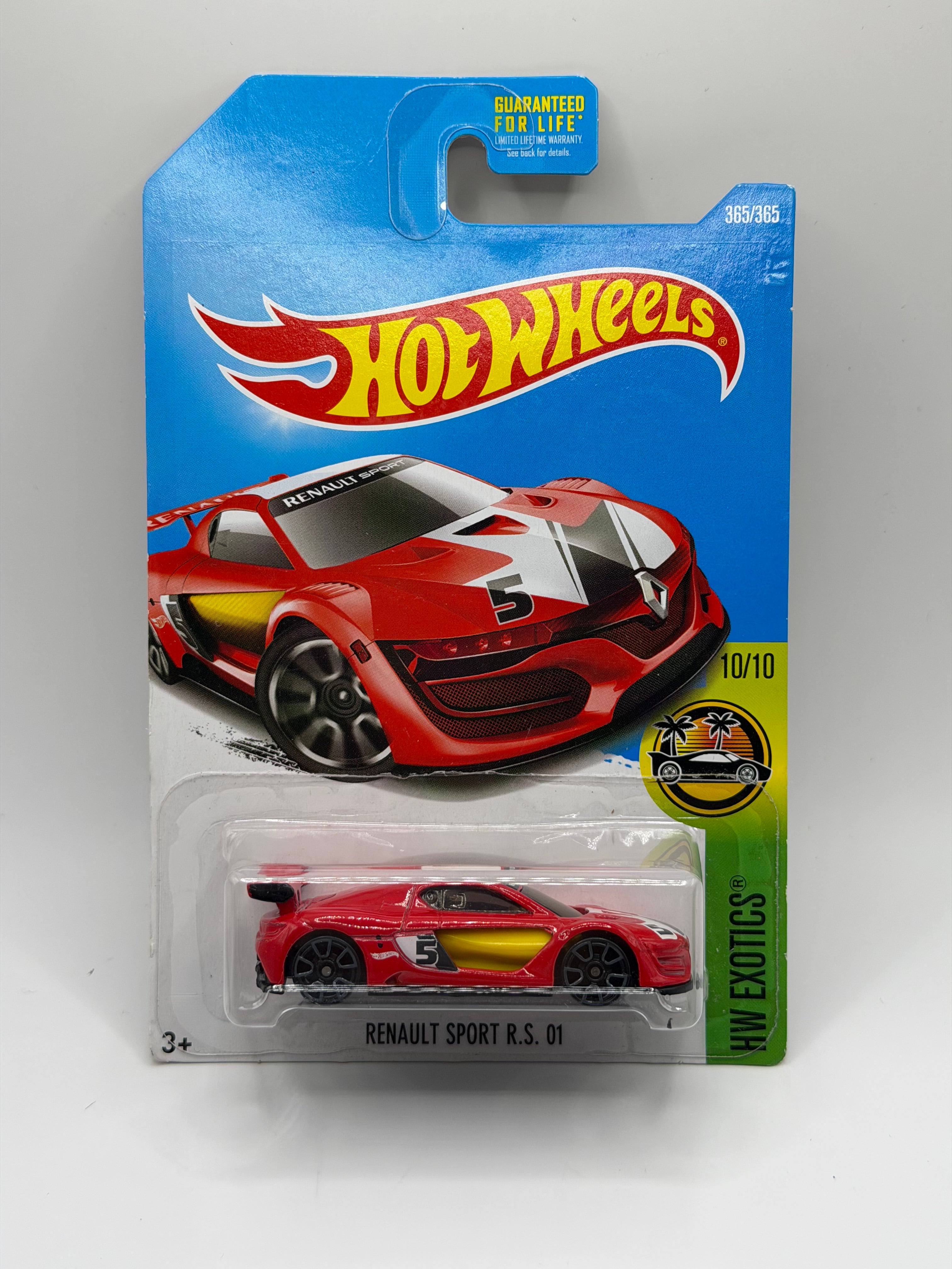 2015 hot wheels Renault sport R.S. 01 HW exotics Red